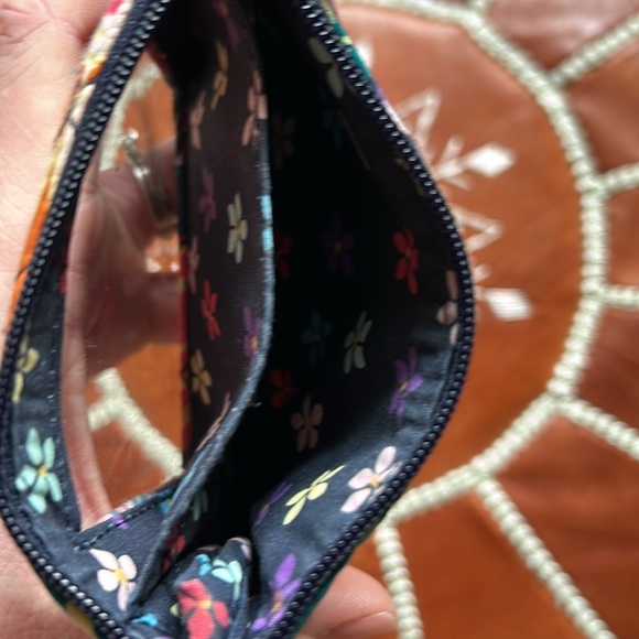 Vera Bradley 🪻 | Floral Multicolor Wallet Keyring Wristlet Cardholder - Picture 4 of 5